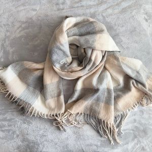 H&M | PLAID BLANKET  SCARF